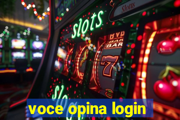 voce opina login